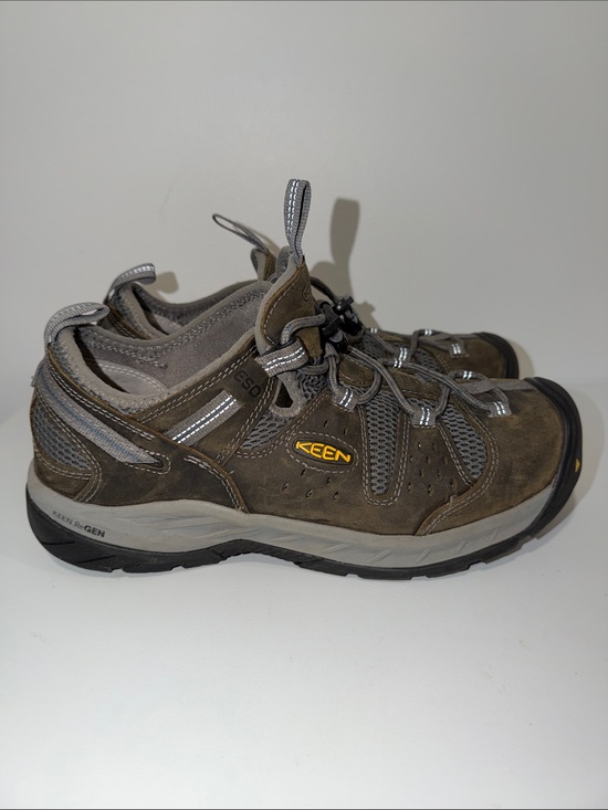 KEEN 13EE Gargoyle Navy Utility Men\'s Atlanta Cool II ESD Steel Toe Hiker Boots main image 7